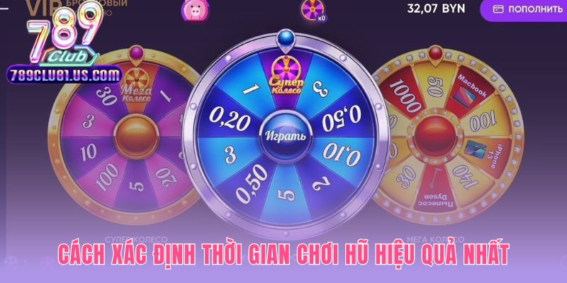 Xác định thời gian chơi hũ dựa trên logic và lượng người chơi